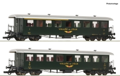 Roco 6200198 - H0 - 2-tlg. Set Seetalbahn Vallee de Joux, SBB, Ep. IV